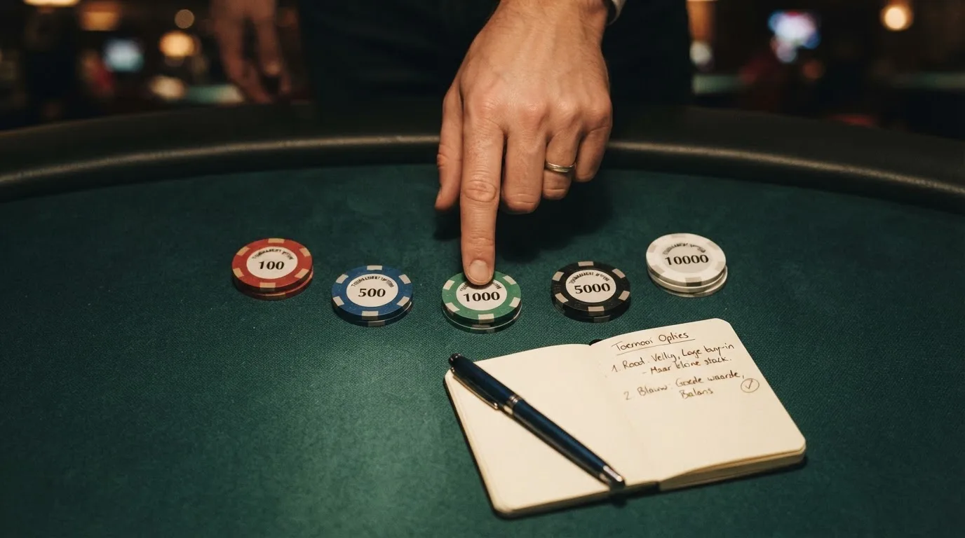 Vergelijkingstabel van tien Nederlandse casino's met toernooiaanbod en vergunningsinformatie